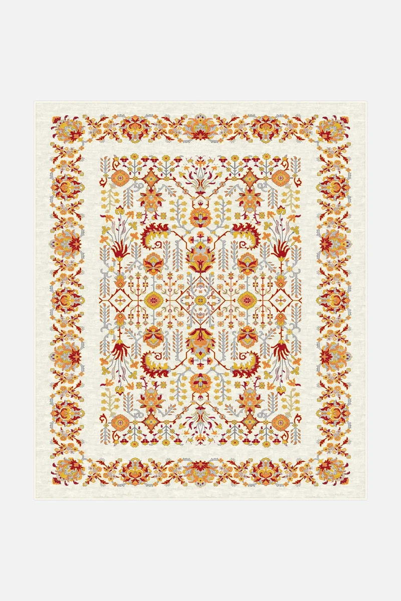 Fleur Rot Teppich