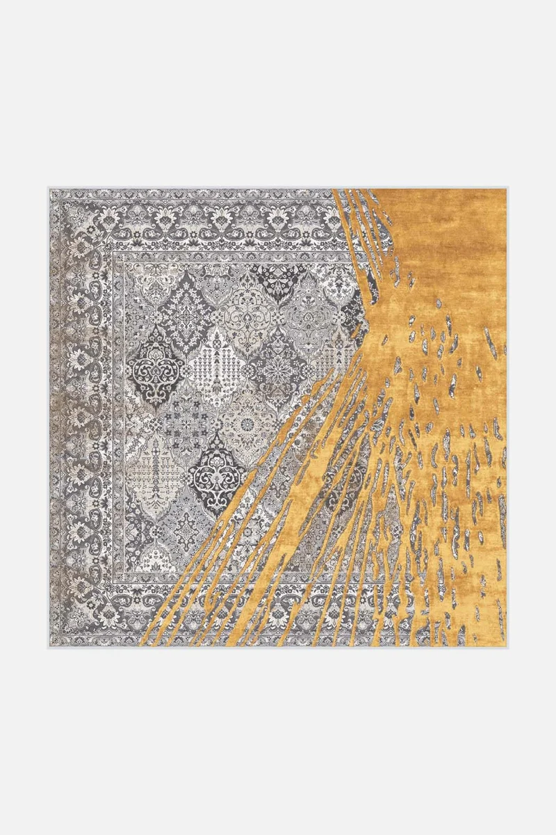 Inga Gold Teppich