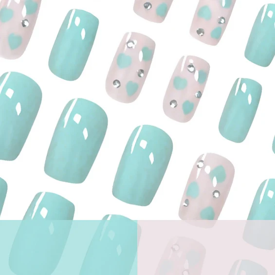 Heart-Inspired Nail Art Design Stornfield