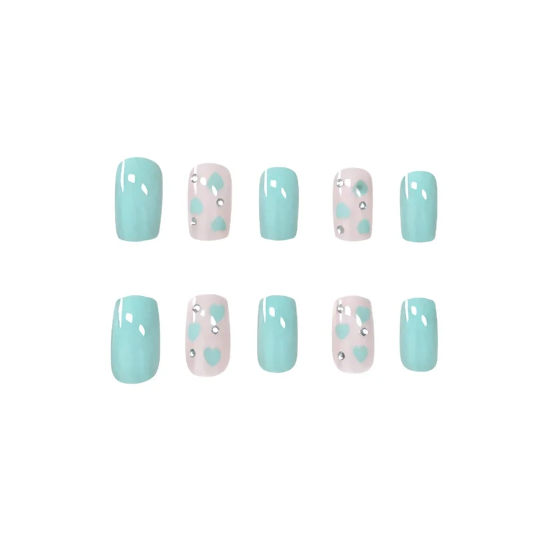 Heart-Inspired Nail Art Design Stornfield
