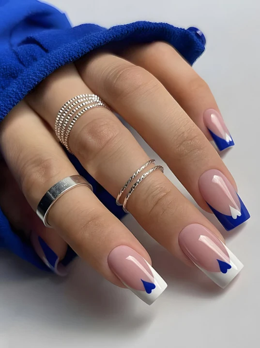 Heart-Design Acrylic Nail Art Set Stornfield