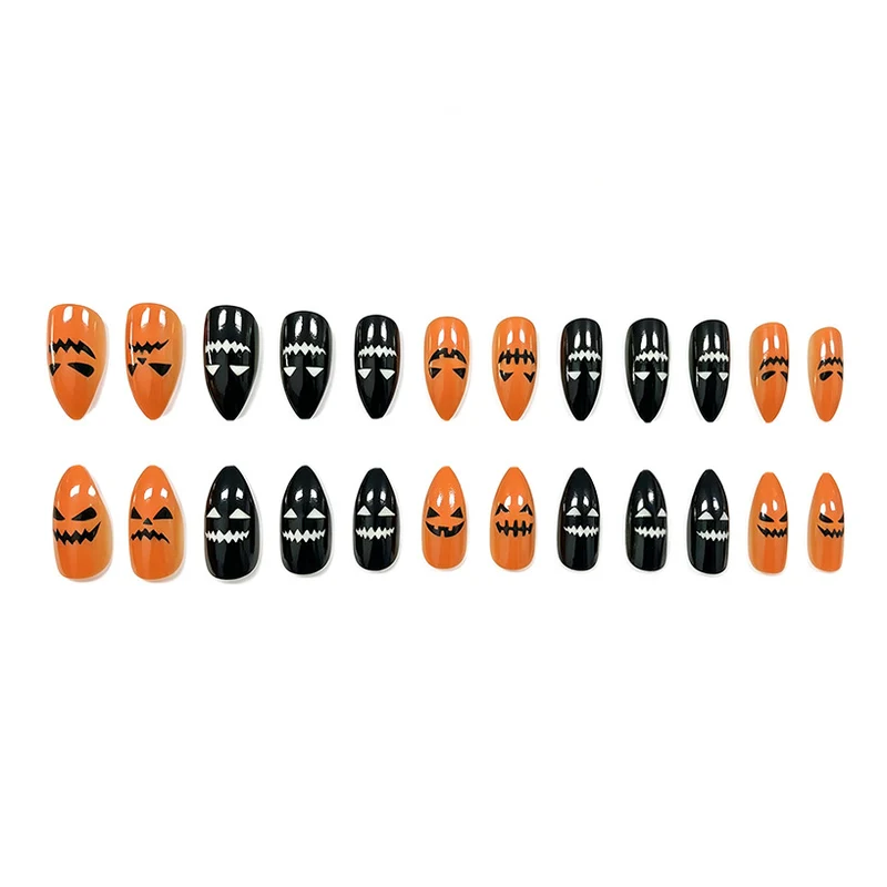 Halloween-Themed Stiletto Nail Art Stornfield