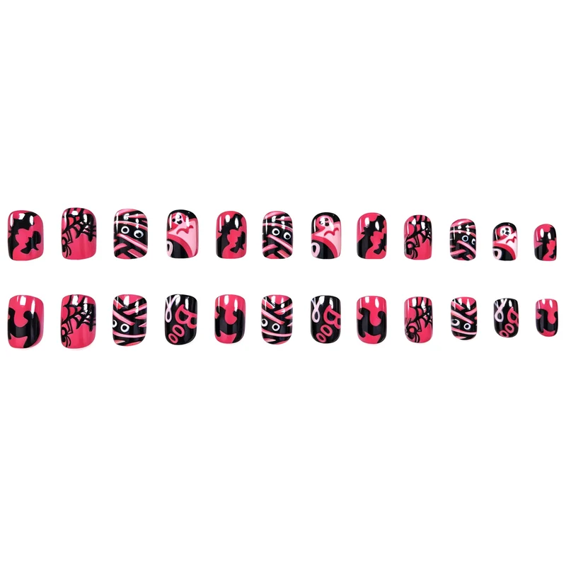 Halloween-Themed Spider and Ghost Nail Art Set Stornfield