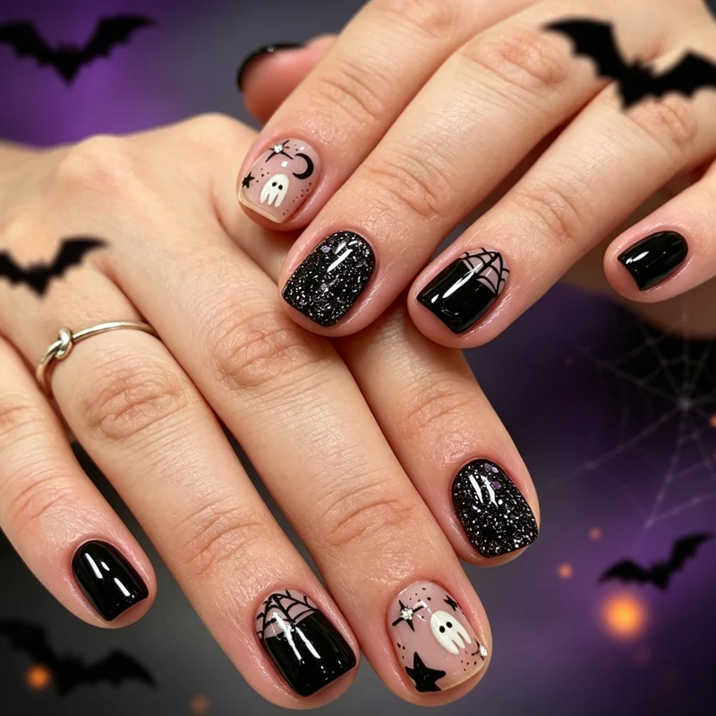 Halloween-Themed Nail Art Set Stornfield 1789915860