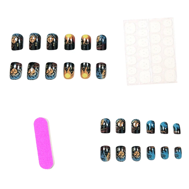 Halloween-Themed Nail Art Set Stornfield 1789915592