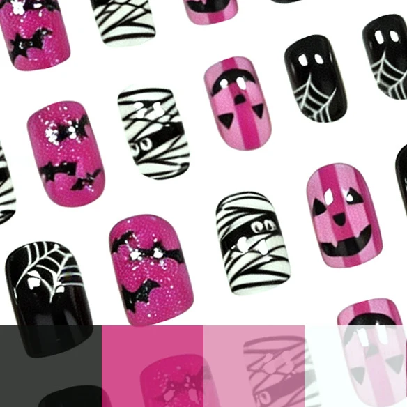 Halloween-Themed Nail Art Set Stornfield 1789915278