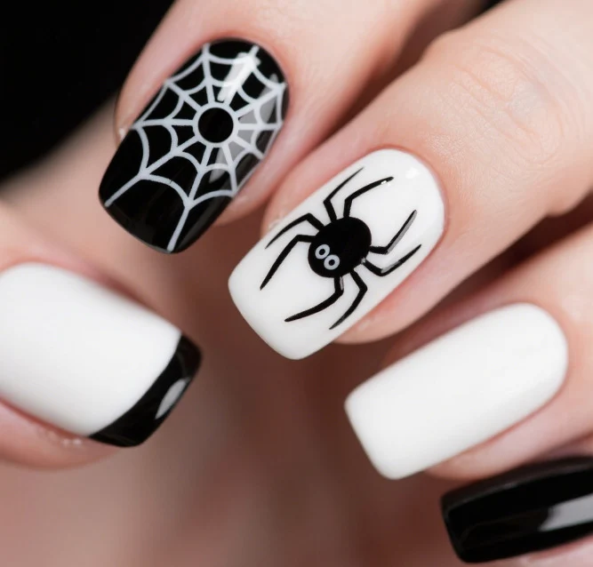 Halloween Themed Nail Art Extensions Stornfield