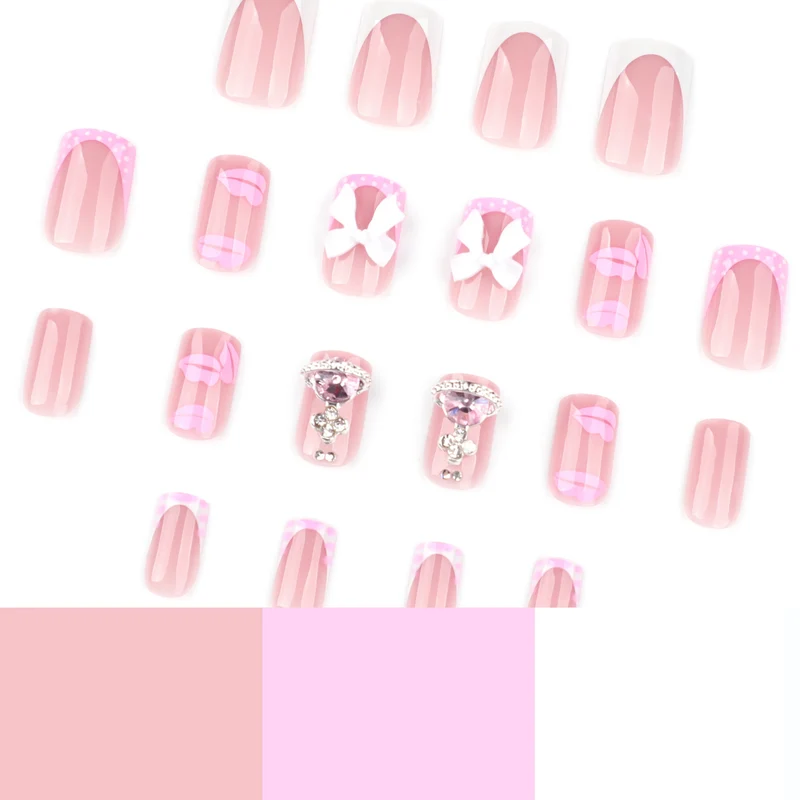 Artful Nail Art with Glitter and Flower Design Stornfield