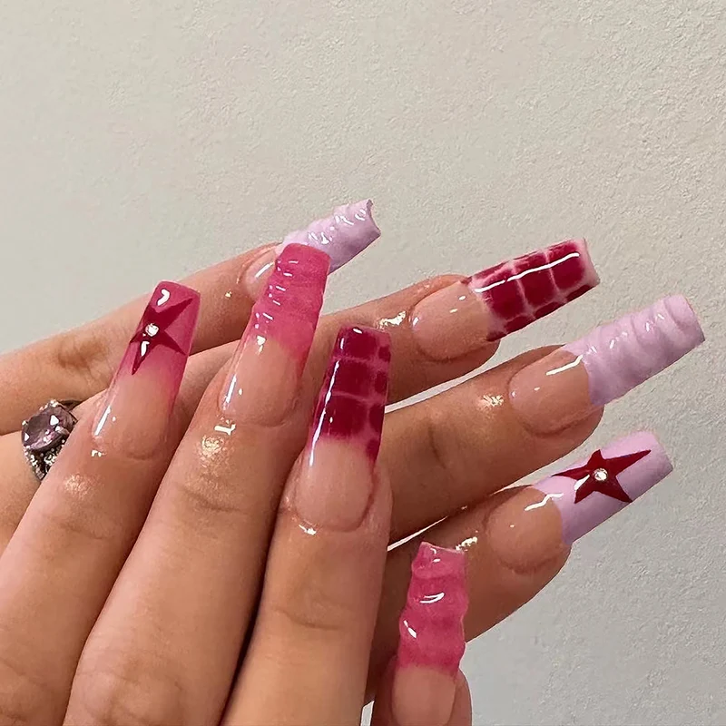 Artful Nail Art with Glitter Details Stornfield
