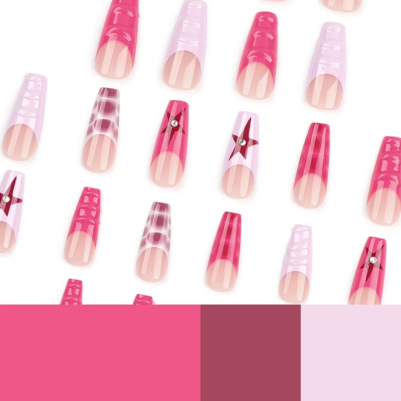 Artful Nail Art with Glitter Details Stornfield