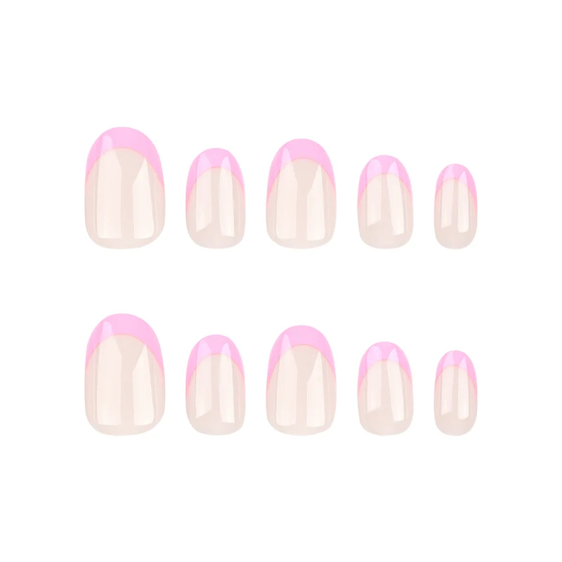 Artistic Nail Art with Gloss Finish and Elegant French Tip Stornfield