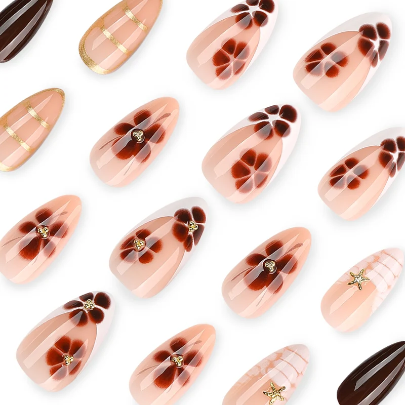 Artful nail art with glamorous accents and elegant embellishments Stornfield