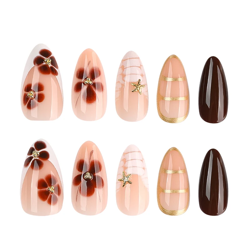 Artful nail art with glamorous accents and elegant embellishments Stornfield