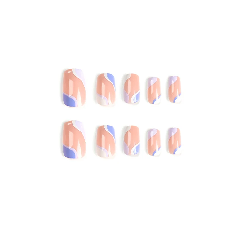Artful Nail Art with Geometric Patterns Stornfield
