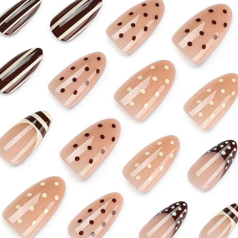 Artful nail art with geometric designs Stornfield