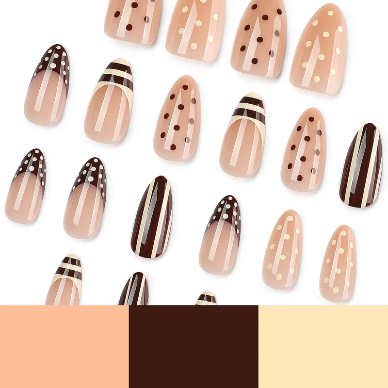 Artful nail art with geometric designs Stornfield