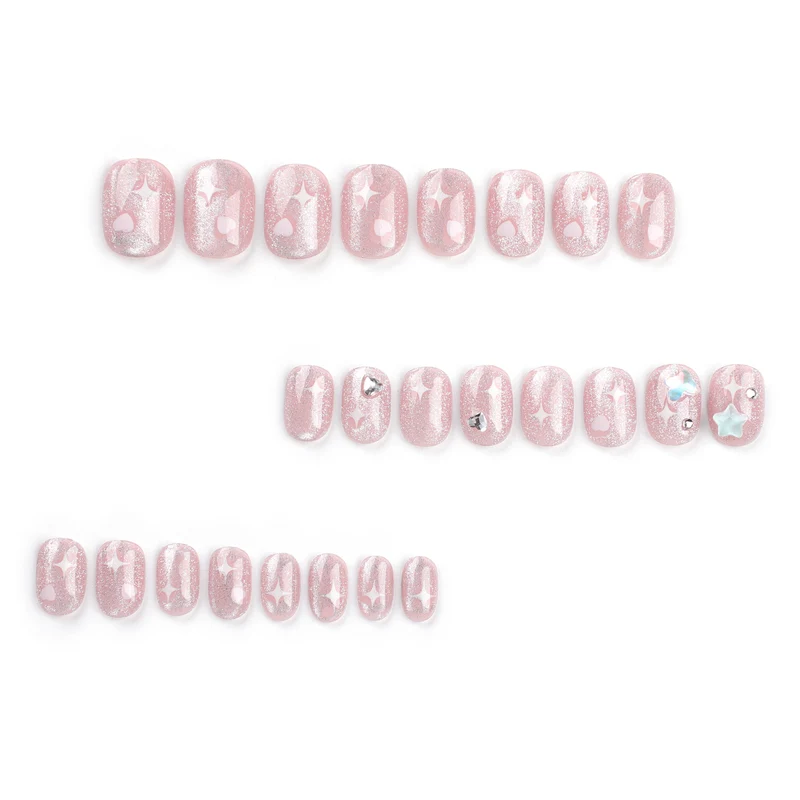 Artful Nail Art with Sparkling Accents Stornfield