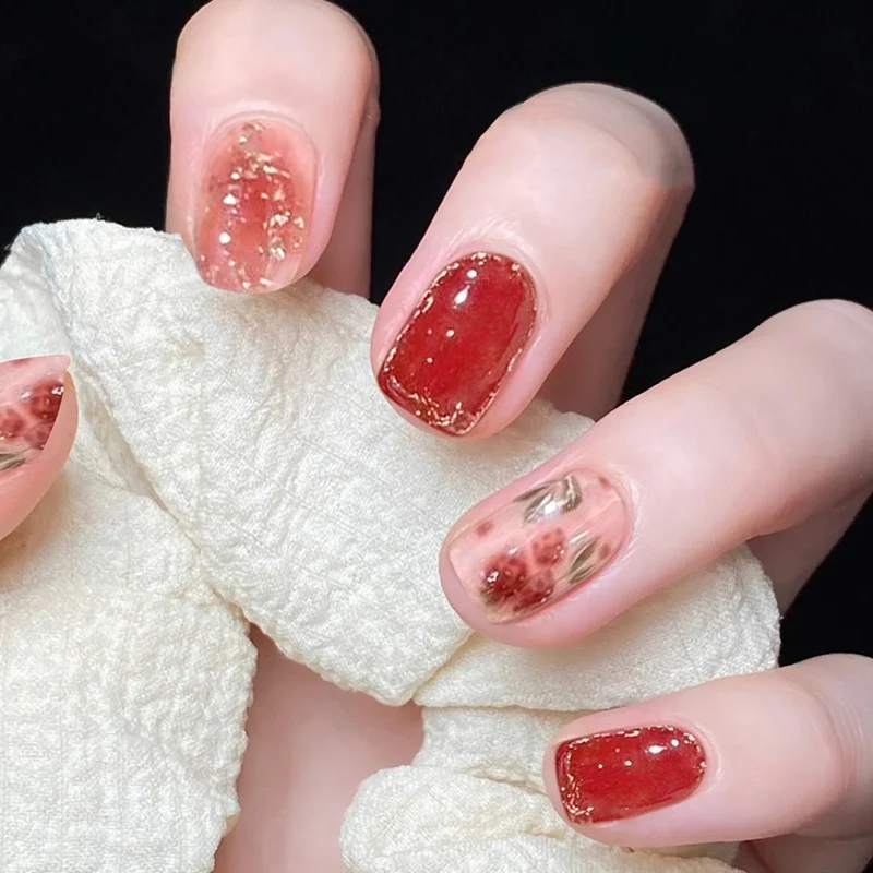 Artful nail art with sparkling elements and elegant accents Stornfield