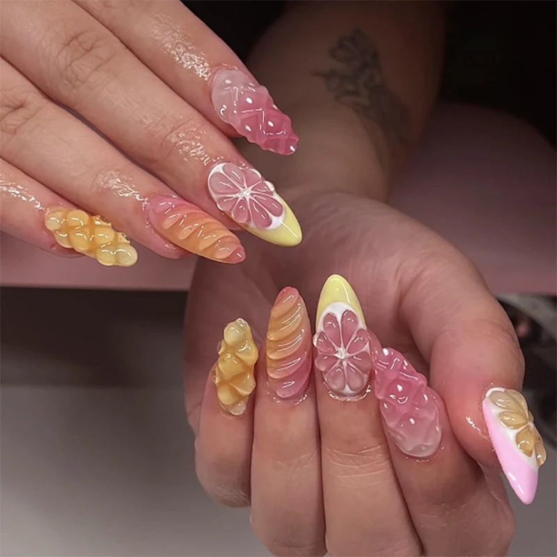 Artful Nail Art with Fruity Designs Stornfield