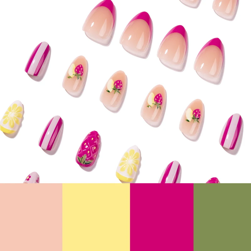 Artful Nail Art with Fruity Design Stornfield