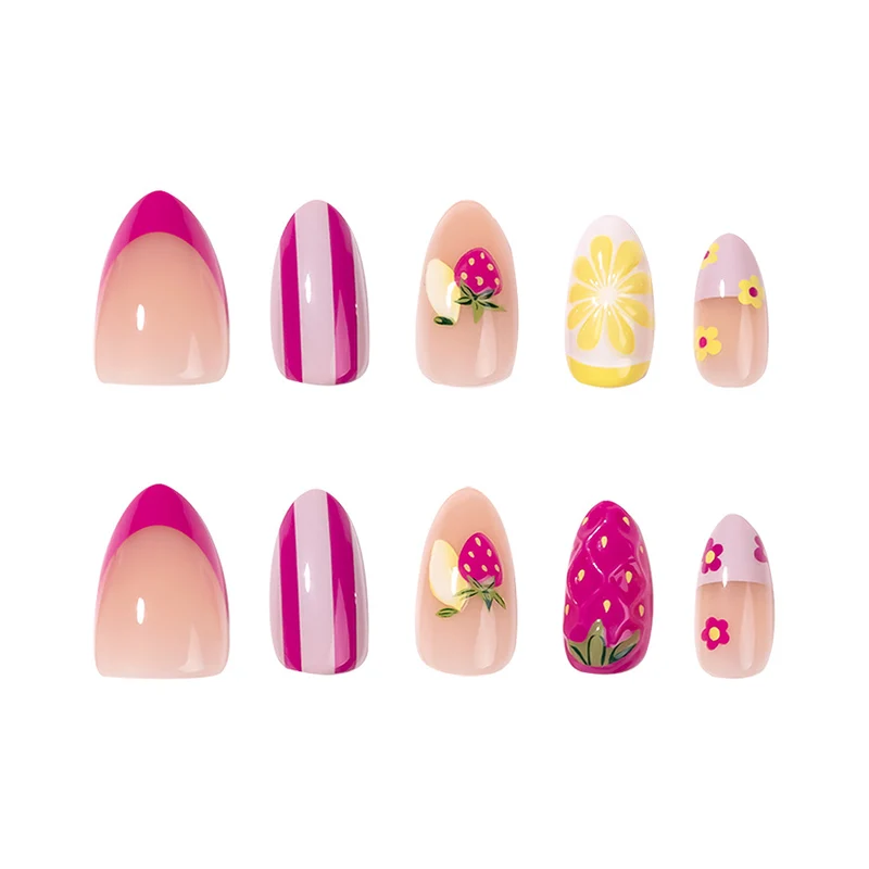 Artful Nail Art with Fruity Design Stornfield