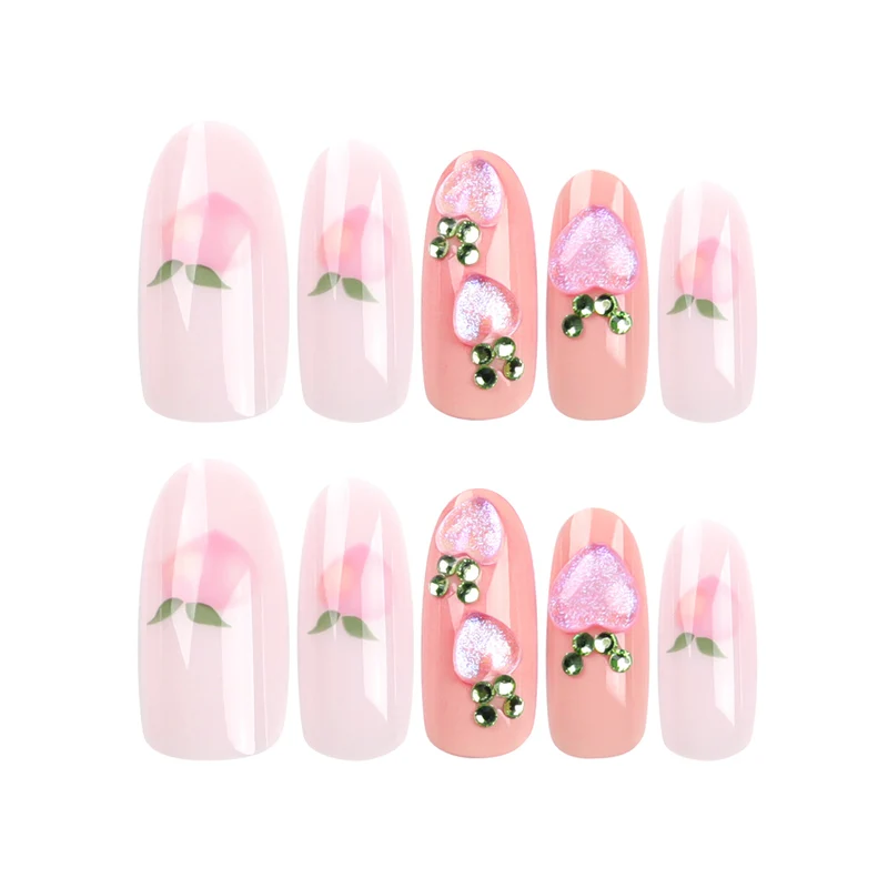 Artistic Nail Art with Fruit and Glitter Designs Stornfield