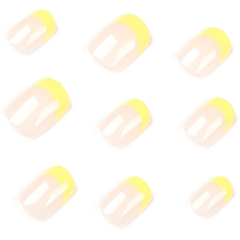 Artful Nail Art with Fresh Yellow Accent Stornfield