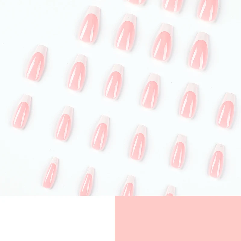 Artistic Nail Art with French Tip Design Stornfield