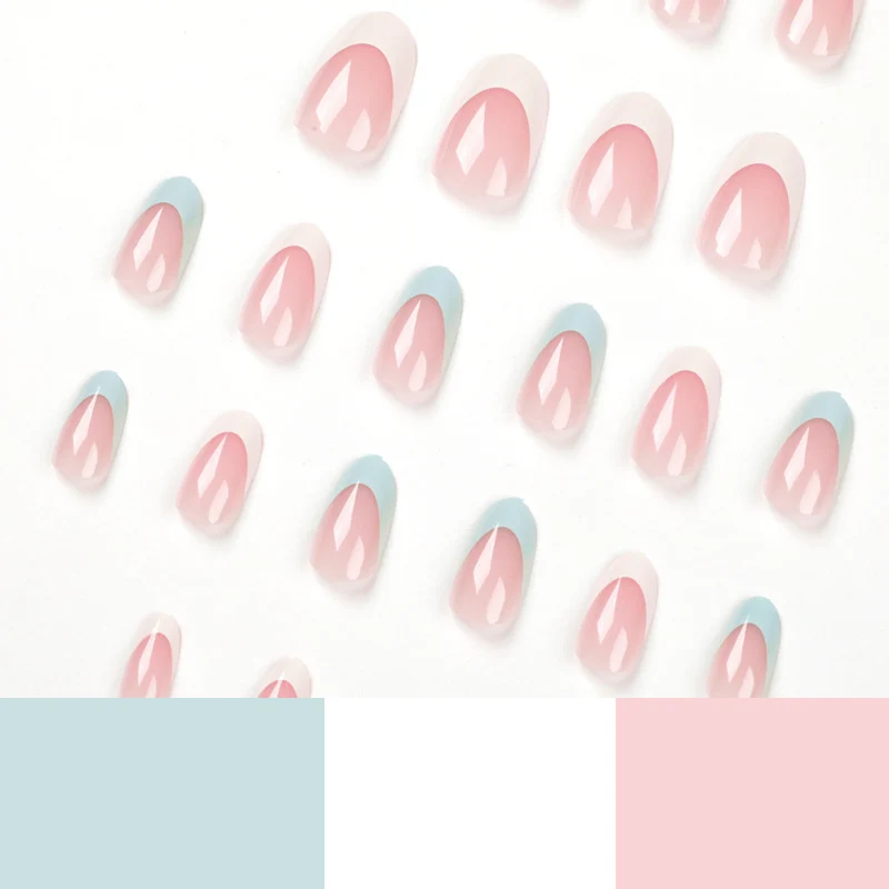Artful nail art with French design Stornfield