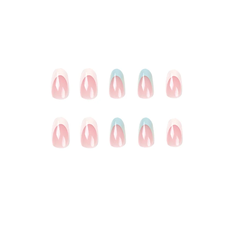 Artful nail art with French design Stornfield