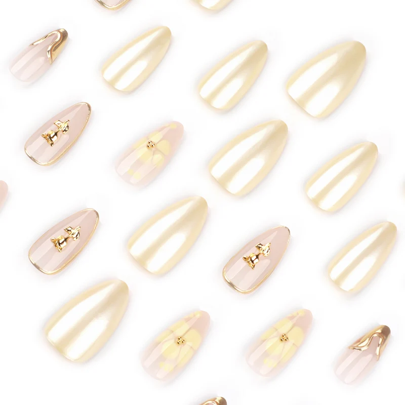 Artful nail art with floral decorations and glitter accents Stornfield