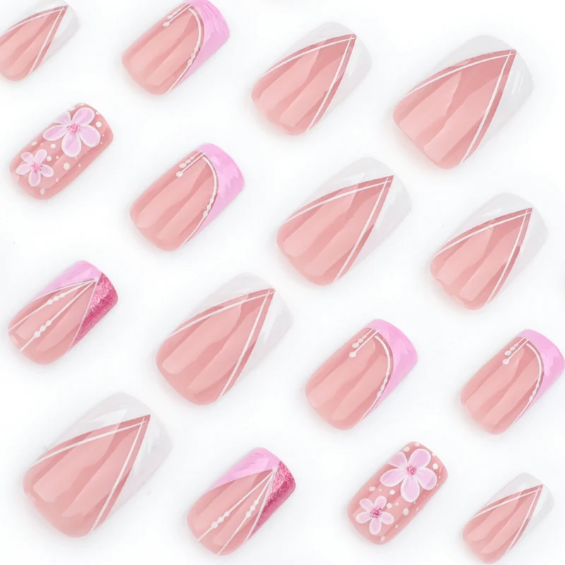 Artful Nail Art with Floral Decorations Stornfield