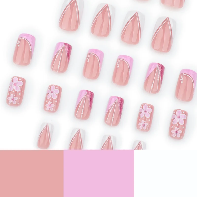 Artful Nail Art with Floral Decorations Stornfield