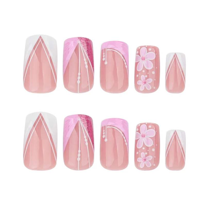 Artful Nail Art with Floral Decorations Stornfield