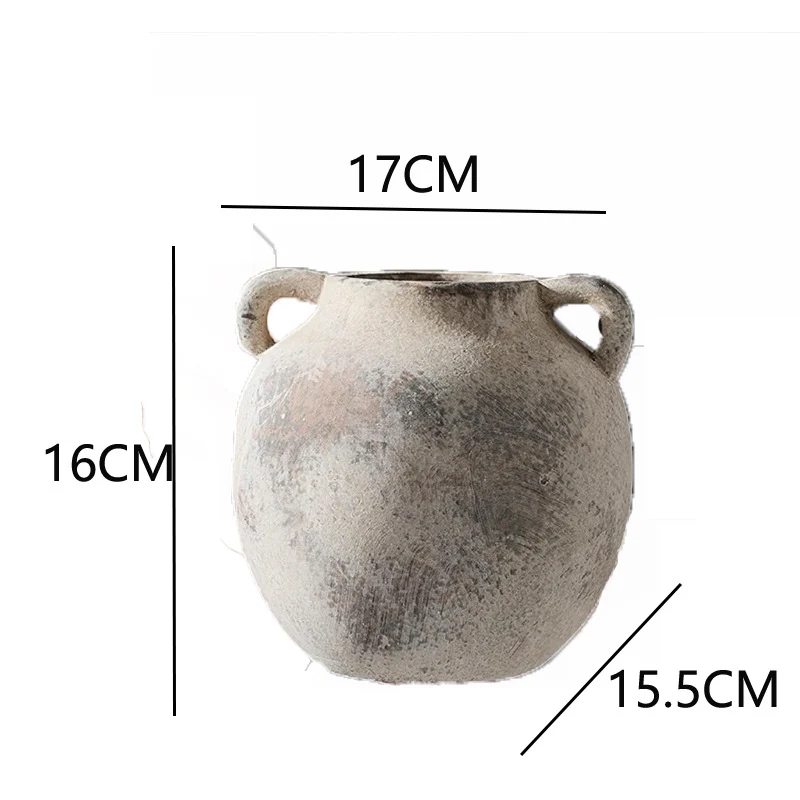 Stilvolle Keramik Vase Karnz
