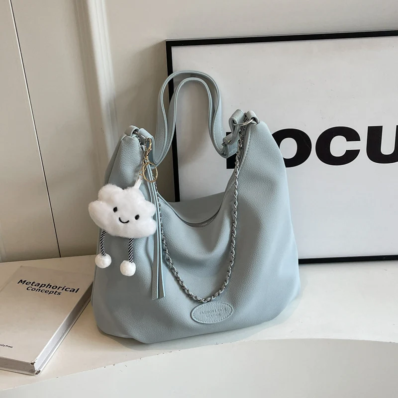 Weiche Leder Schlabberige Schultertasche