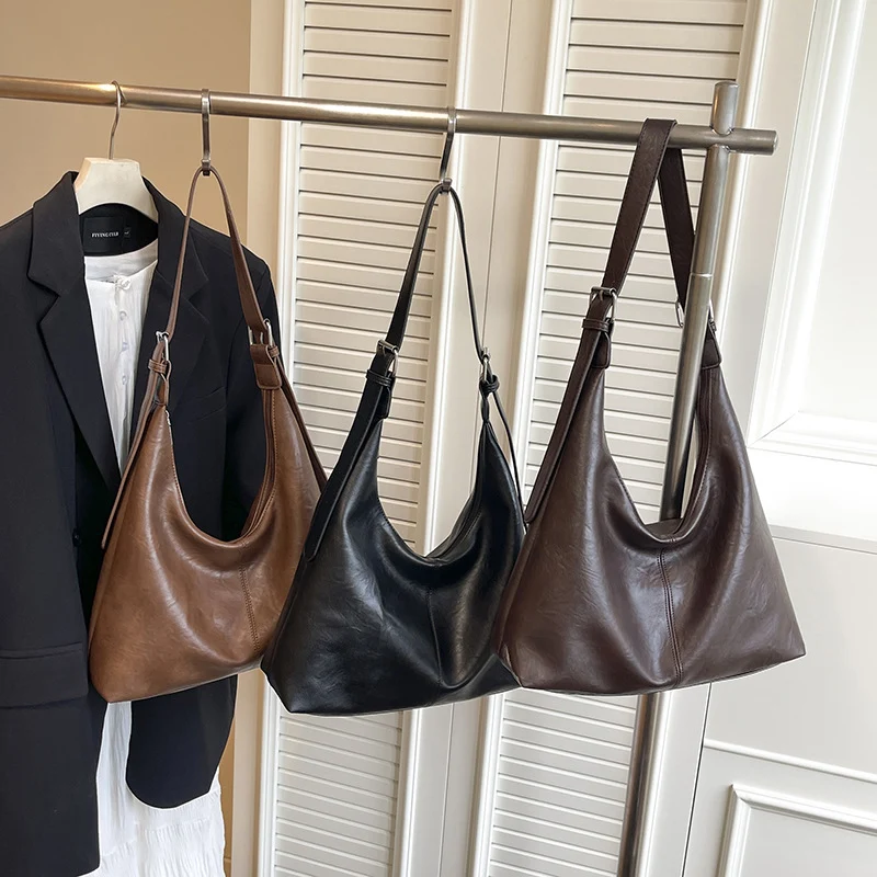 Luxe Schlabberige Schultertasche