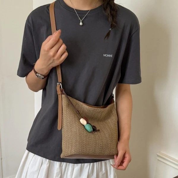 Gewebte Lässige Schultertasche