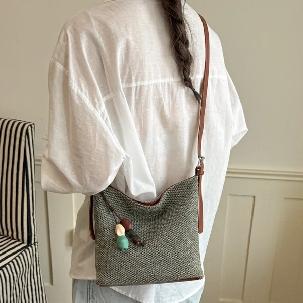 Gewebte Lässige Schultertasche