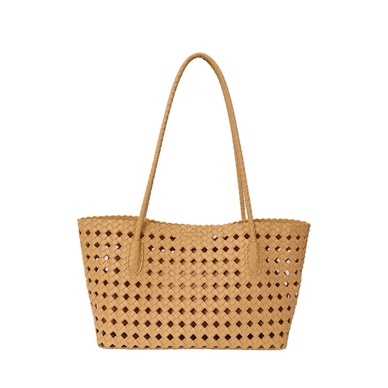 Gewebte Leder Tragetasche