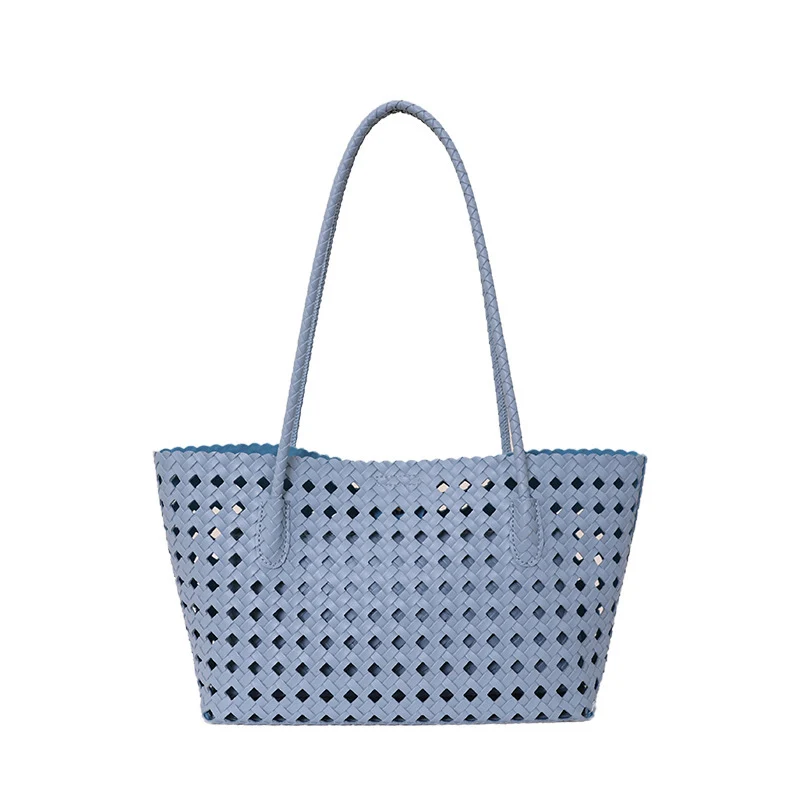 Gewebte Leder Tragetasche