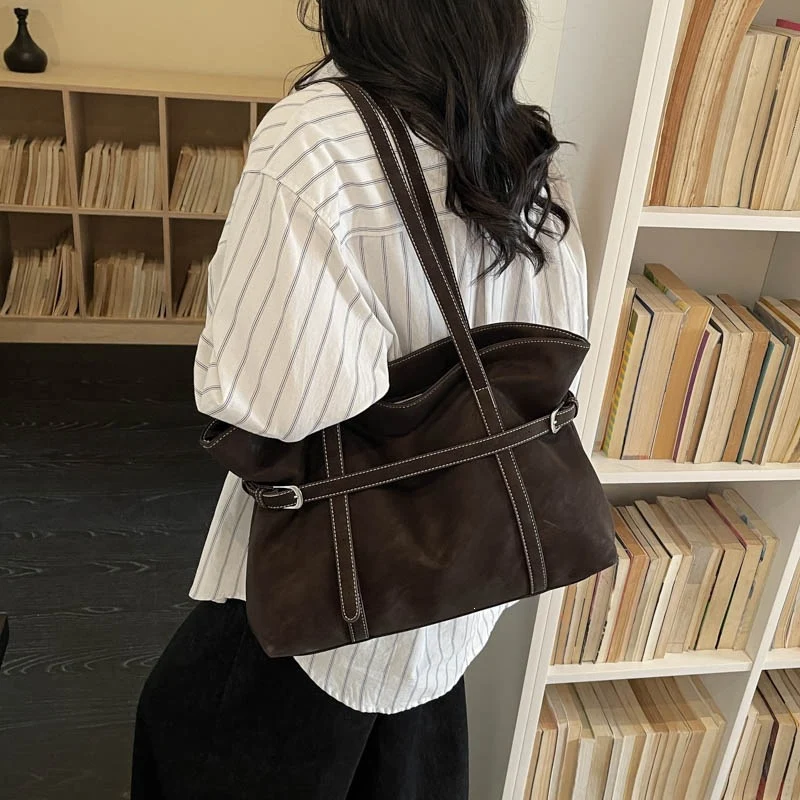 Vielseitige Weiche Faux-Leder Tote Bag