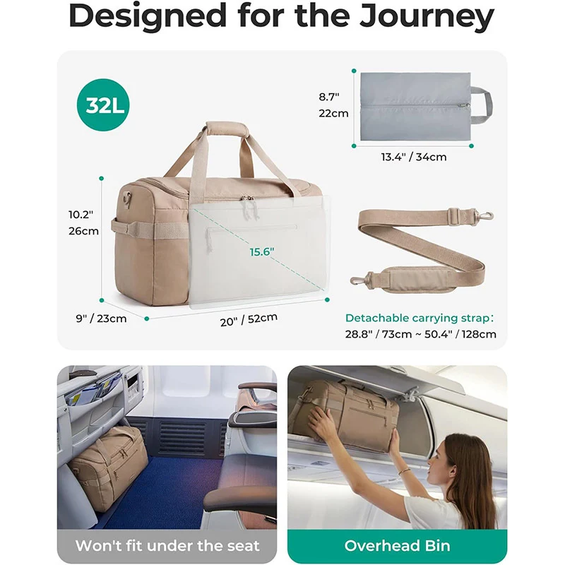 Versatile Weekender Travel Duffle Bag Stornfield