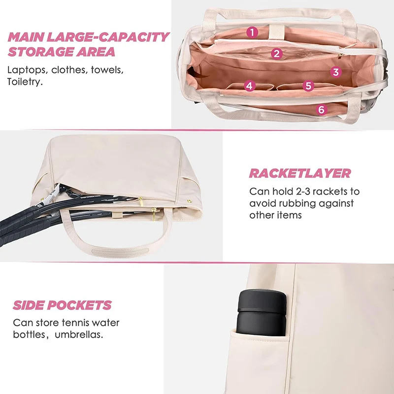 Versatile Tennis Equipment Tote Stornfield