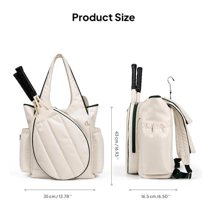 Versatile Quilted Tennis Tote Stornfield