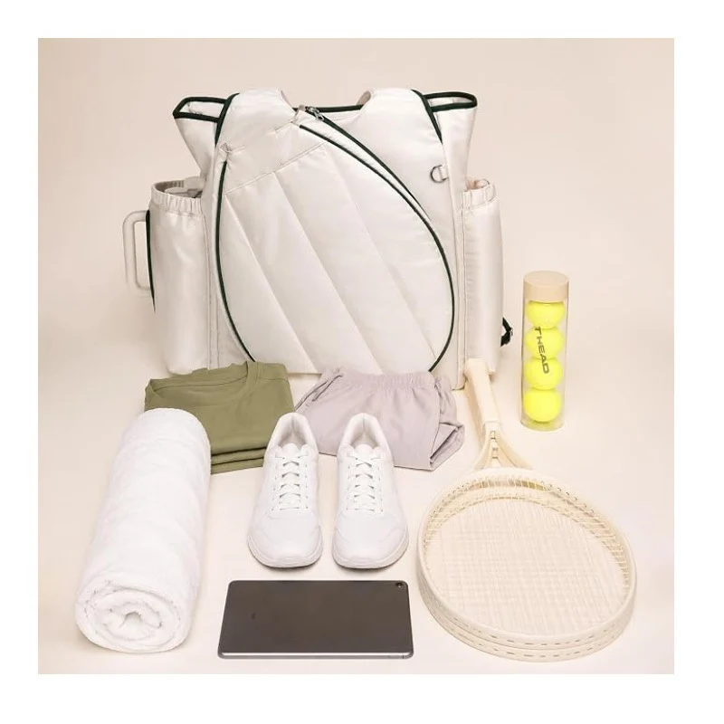 Versatile Quilted Tennis Tote Stornfield