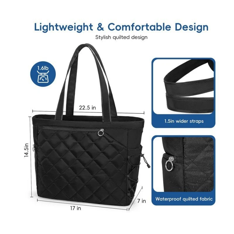 Versatile Quilted Sports Tote Stornfield