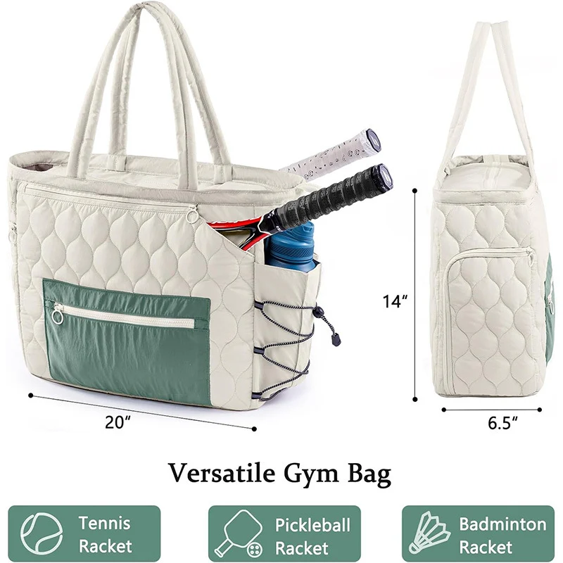 Quilted Sports Tote Bag Stornfield