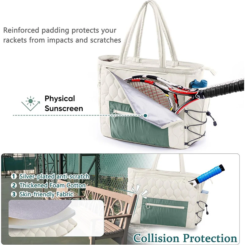 Quilted Sports Tote Bag Stornfield