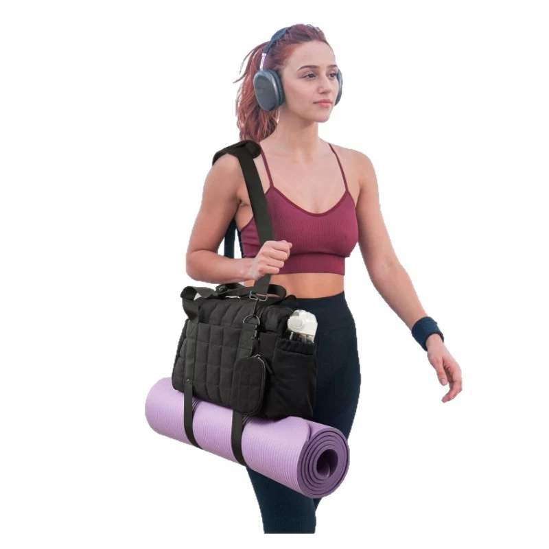 Quilted Multi-Purpose Gym Duffle Bag Stornfield